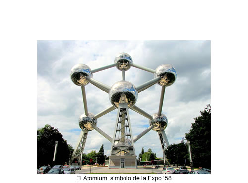 El Atomium es el símbolo de una inveterada fe en el progreso